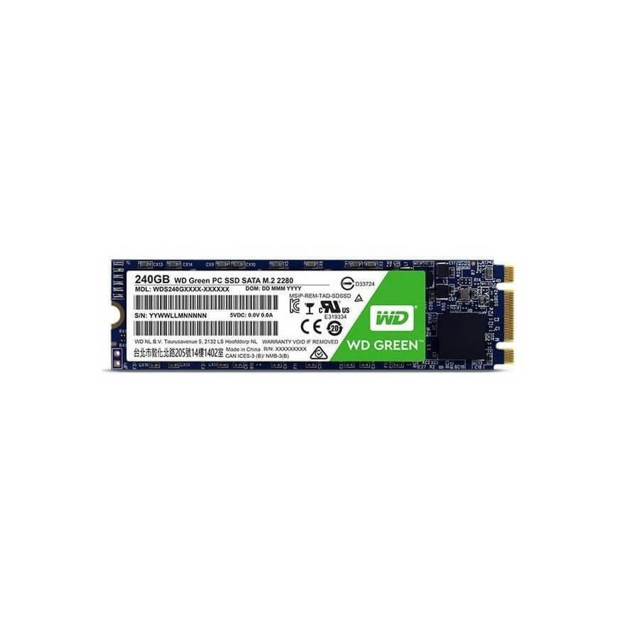80-ch اس اس دی وسترن دیجیتال WD Green M.2 240 GB